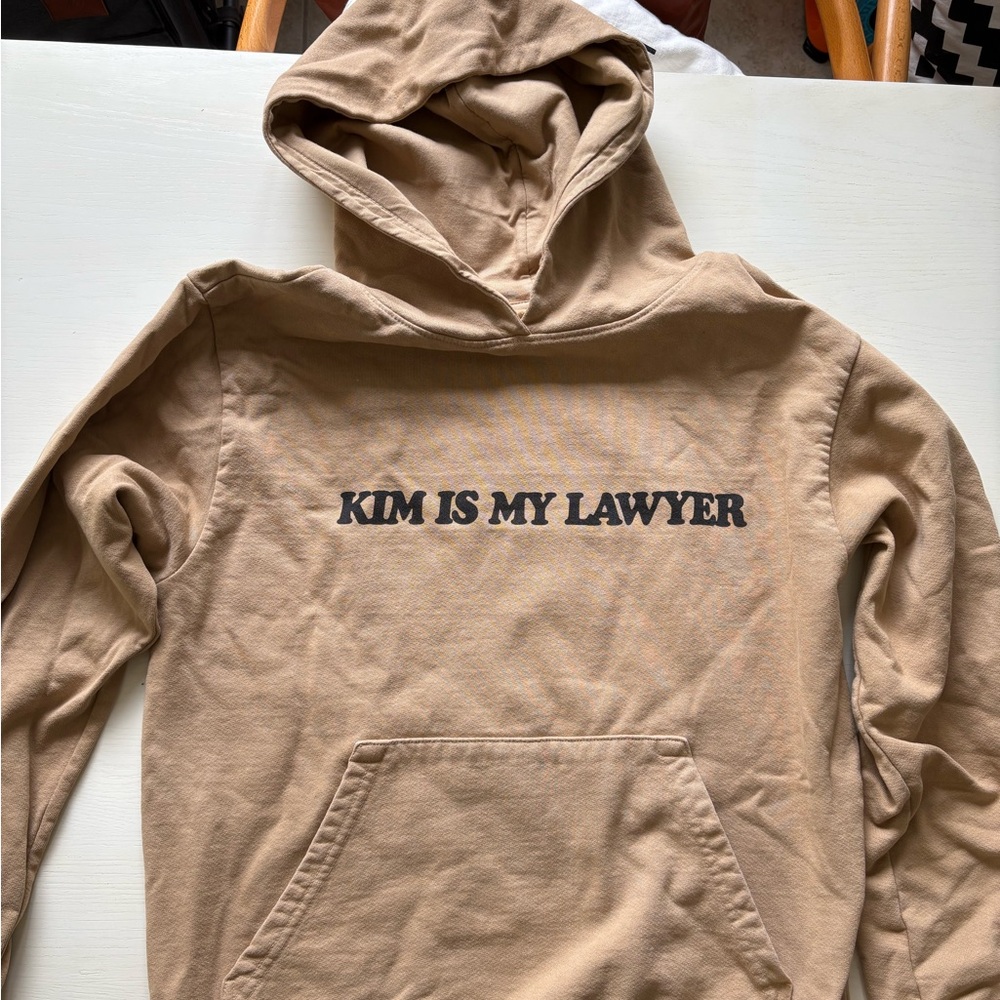 TALENTLESS Tan Sweatshirt Hoodie Casual Comfort